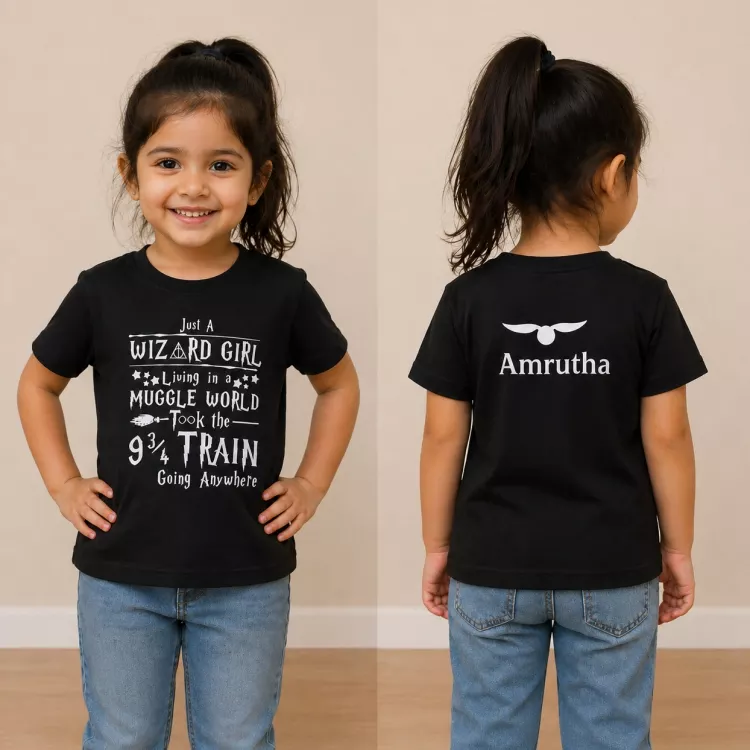 Just a Wizard Girl T-Shirt